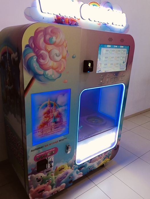 Automat do waty cukrowej