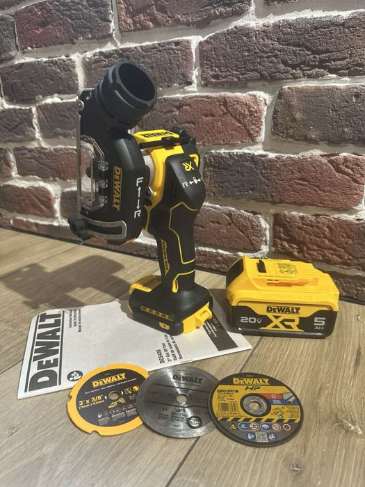 Болгарка аккумуляторна DeWalt DCS438b mini (Mexico 2025)