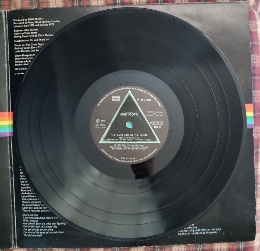 Vinil disco Dark Side Of The Moon Pink floyd