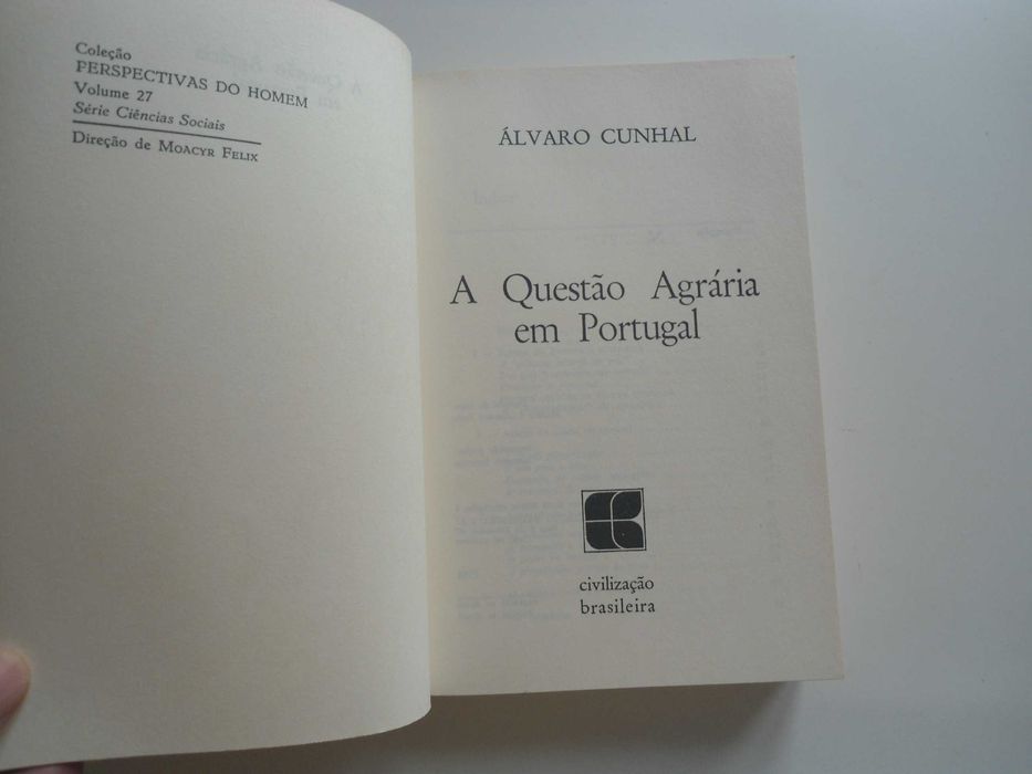 A Questão Agrária em Portugal por Álvaro Cunhal