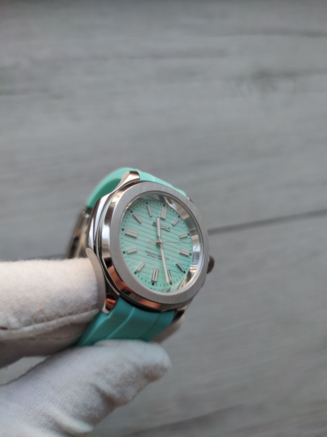 Seiko MOD Aquanaut Tiffany Blue