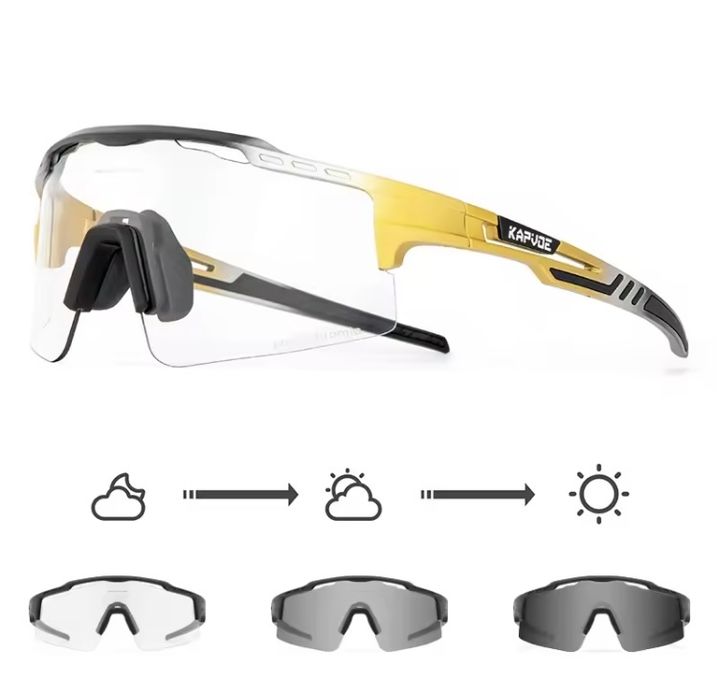 Oculos ciclismo ou corrida Fotocromaticos