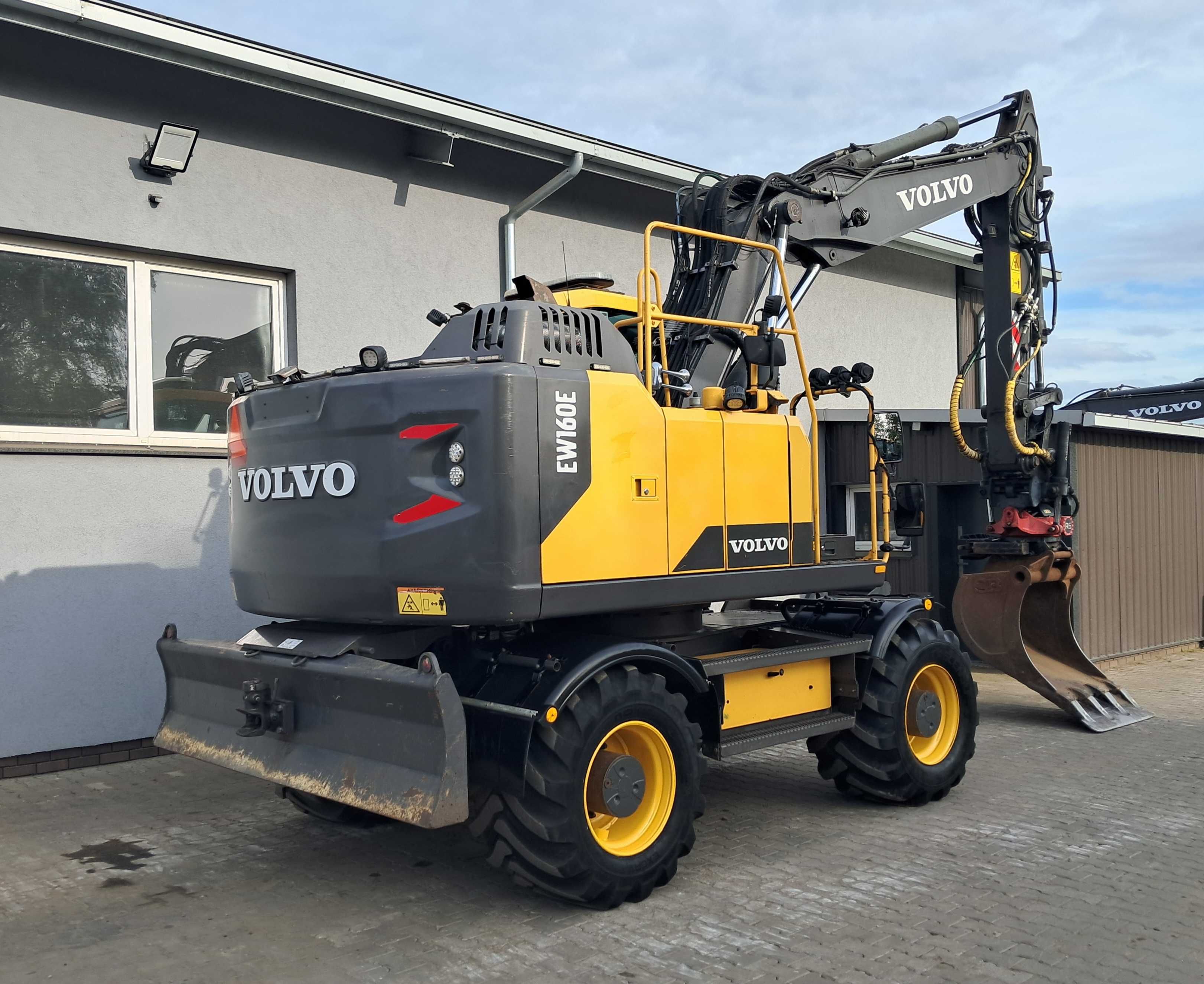 VOLVO EW 160 E ROTOTILT R6 Szczypce Indexator 2016r Oryginał GPS 3D