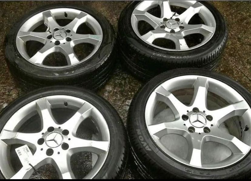 Jantes 17 Mercedes Sport Edition Hoedus c/pneus