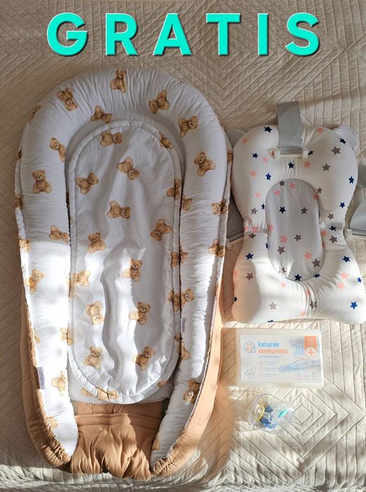 Wyprawka, komplet ubranek niemowlęcych 56/62 jak nowe + GRATISY