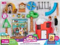 Набор Фигурки Кофейня и площадка Adopt Me Coffee Shop and Playground