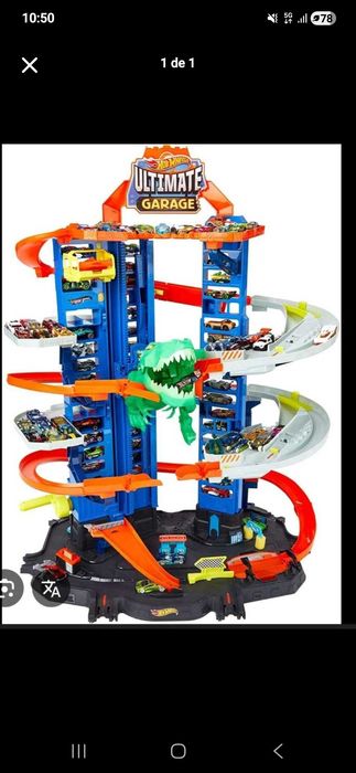 Vendo pista hot wheels