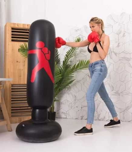 Надувна боксерська груша антистрес 160 см для дому