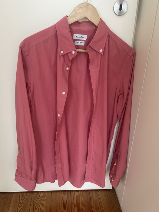 Camisa Massimo Dutti Rosa Tamanho S