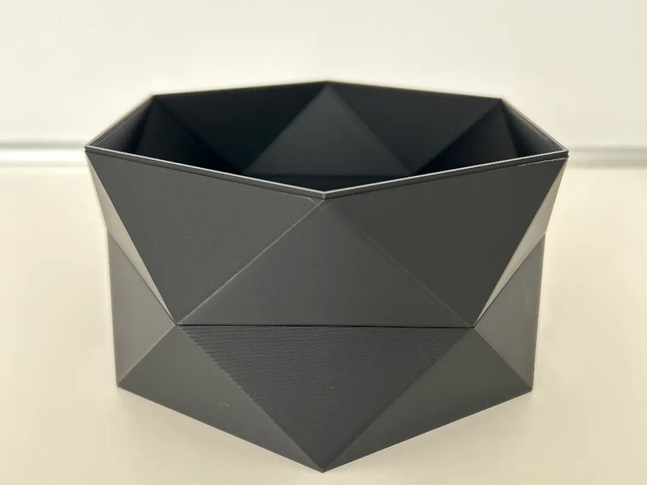 Vaso Hexagonal Moderno