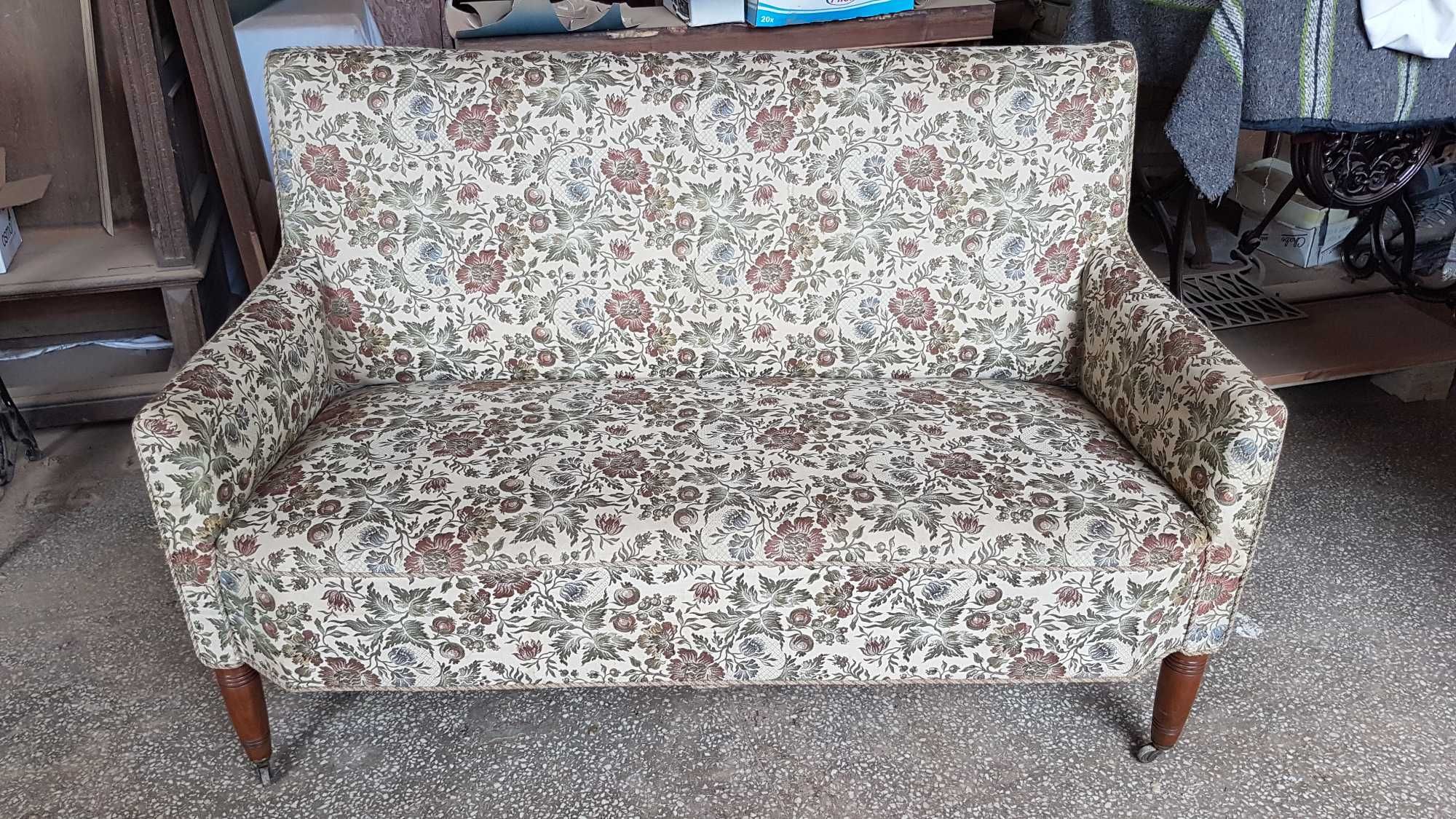 Sofa secesyjna w oryginalnej tapicerce