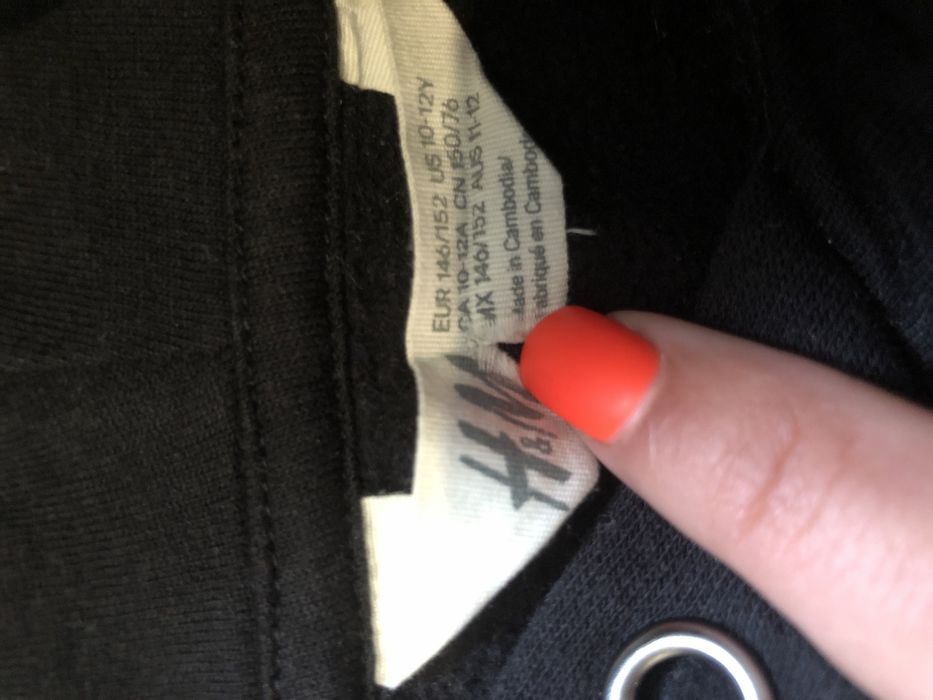 Класна молодіжна худі (реглан) Н&М на вік 10-12 років, 146-152 см