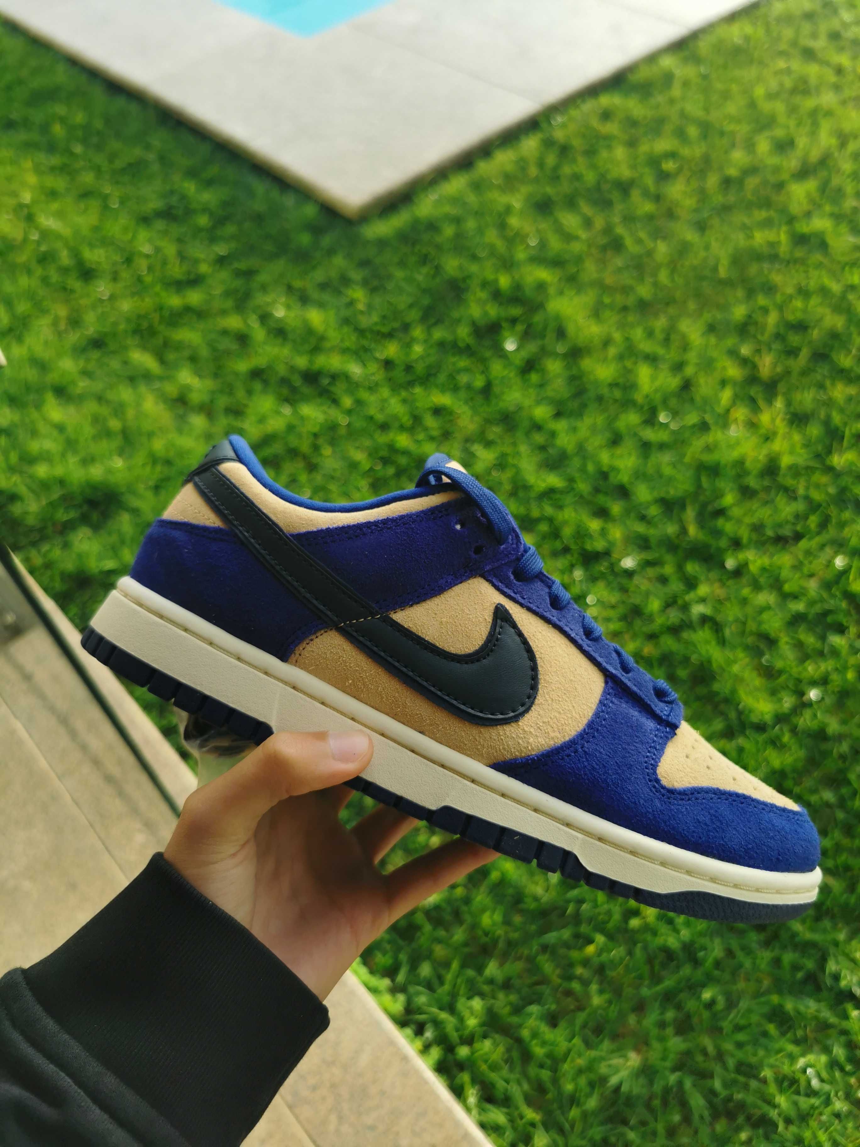 Nike Dunk Low LX Blue Suede