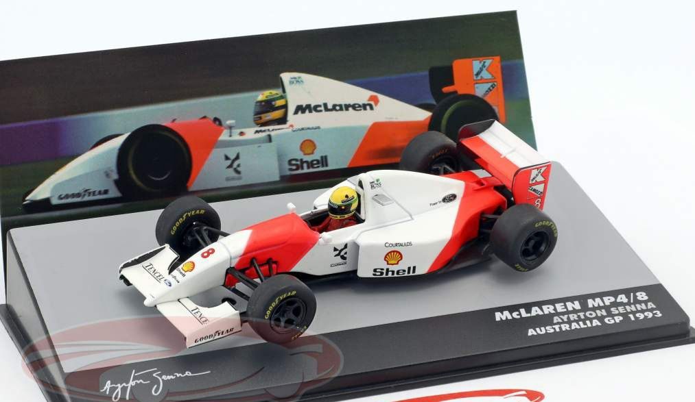 Lote completo Varias Miniatura Ayrton Senna Fórmula 1