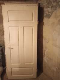 Zabytkowe białe drzwi drewniane OKAZJA!!!