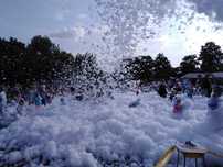 PIANA PARTY, maszyna do piany, popcorn, wata cukrowa, lody - WYNAJEM