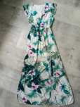 Sukienka kwiaty midi maxi