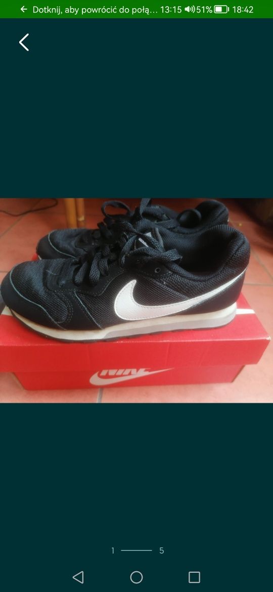 Buty 36,5 Nike, okazja!