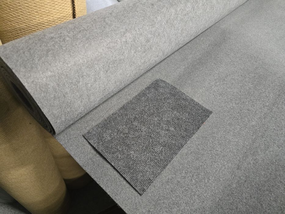 Wykładzina Targowa Antracyt  Materiał tapicerski Filc