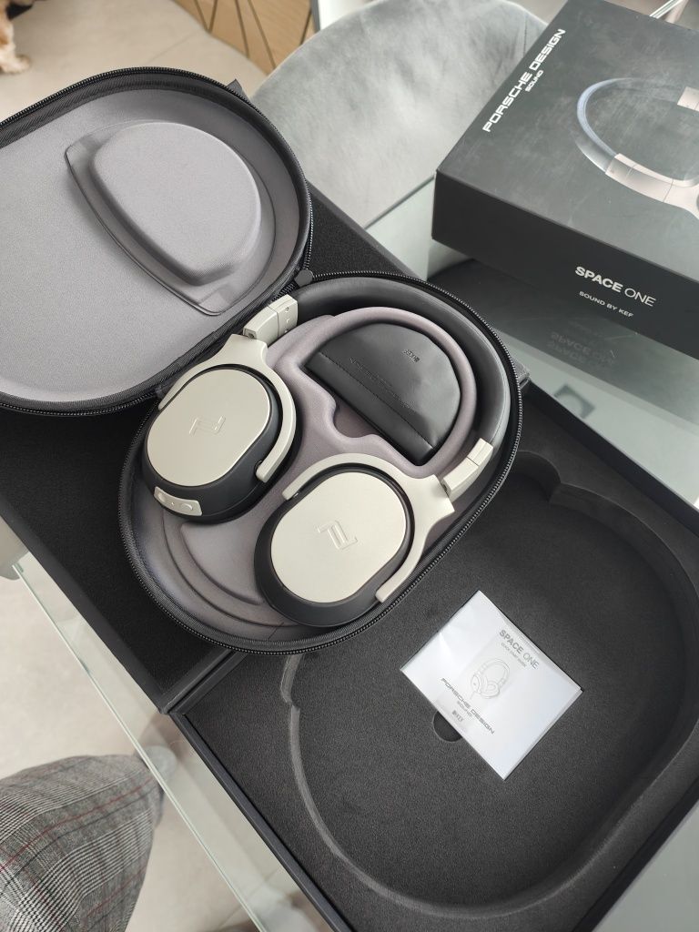 KEF Porsche Design Spacer ONE nowe hi endowe SLUCHAWKI