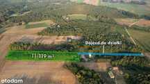 Działka z lasem | Sprzedaż | 1,11 ha | Trzcianka