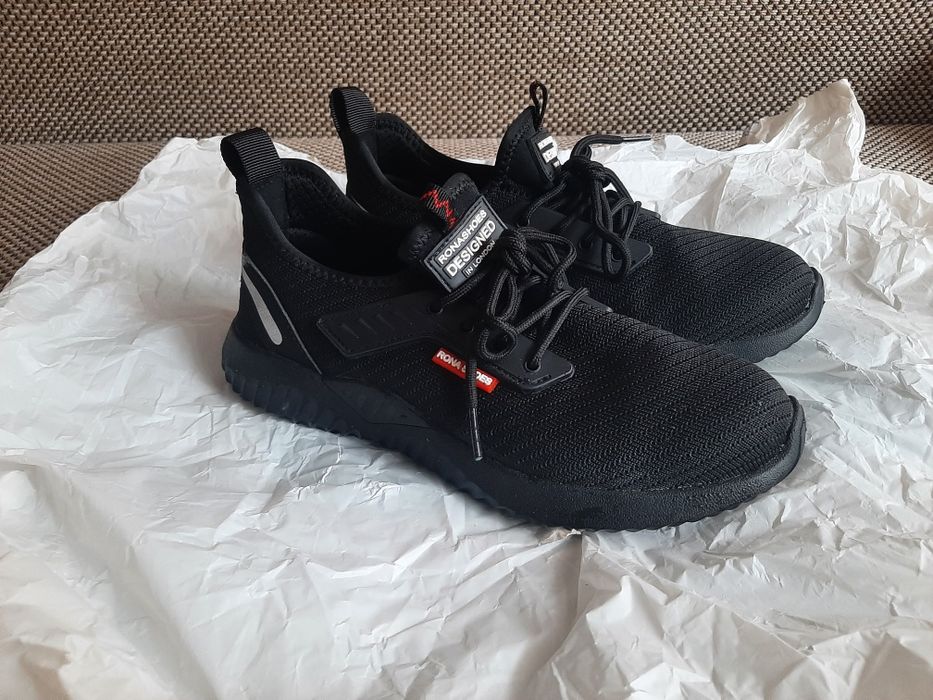 Защитная Пара Кросовок Rona Shoes mod. Zeta Black 37 р.