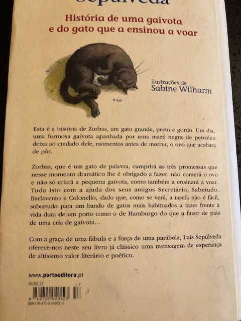 História de uma Gaivota e do Gato que a Ensinou a Voar
