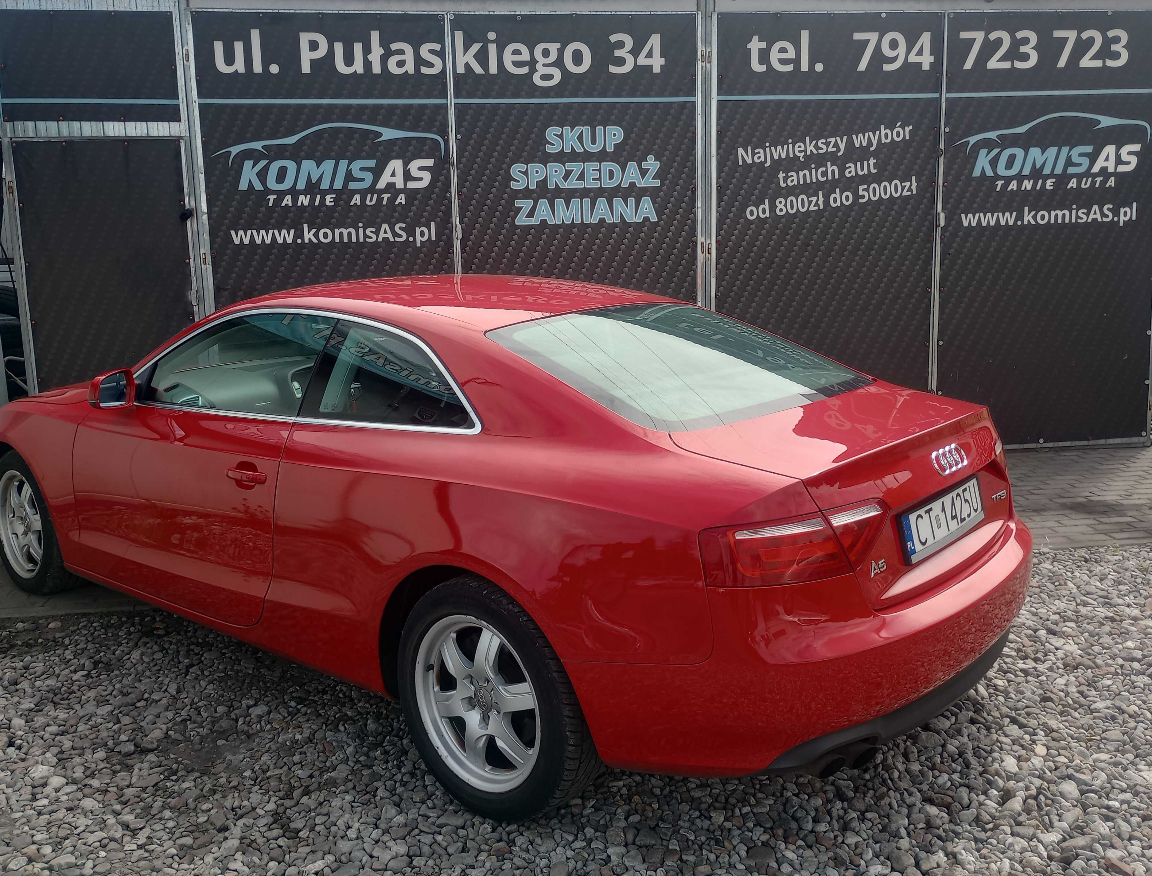 Audi A5 2.0 Benzyna 180KM ANGLIK * automat * klimatyzacja * Bydgoszcz