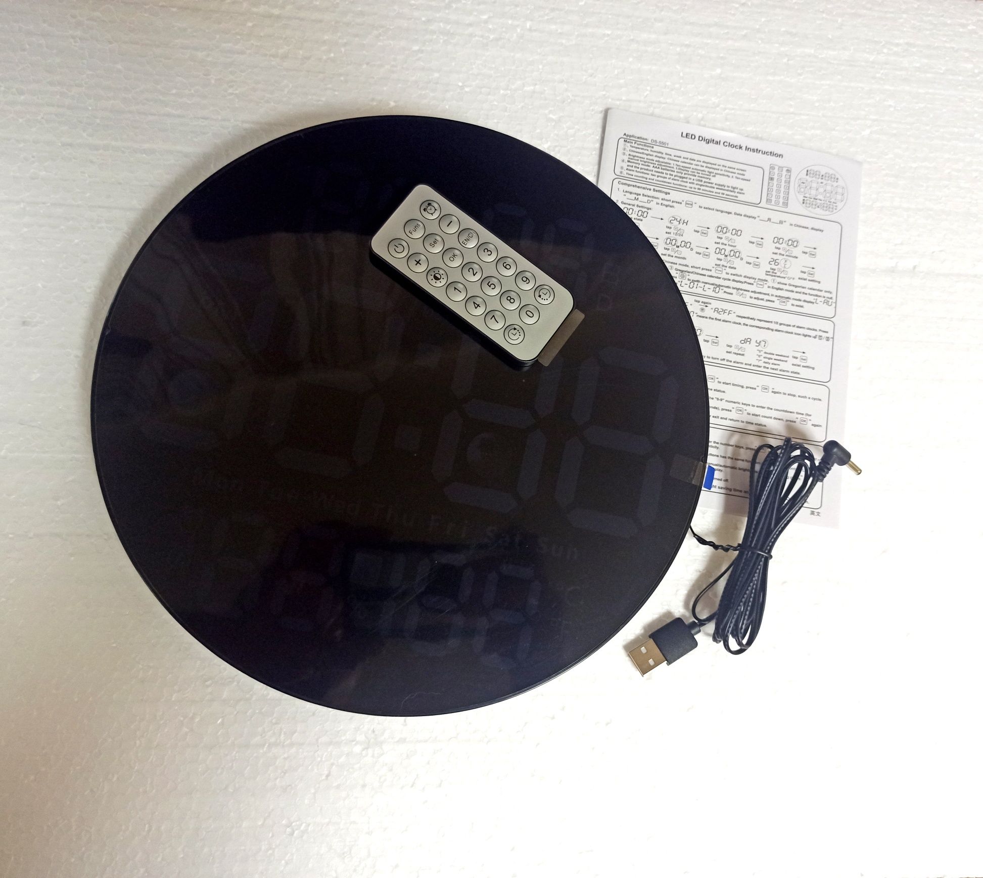 Годинник часы LED
