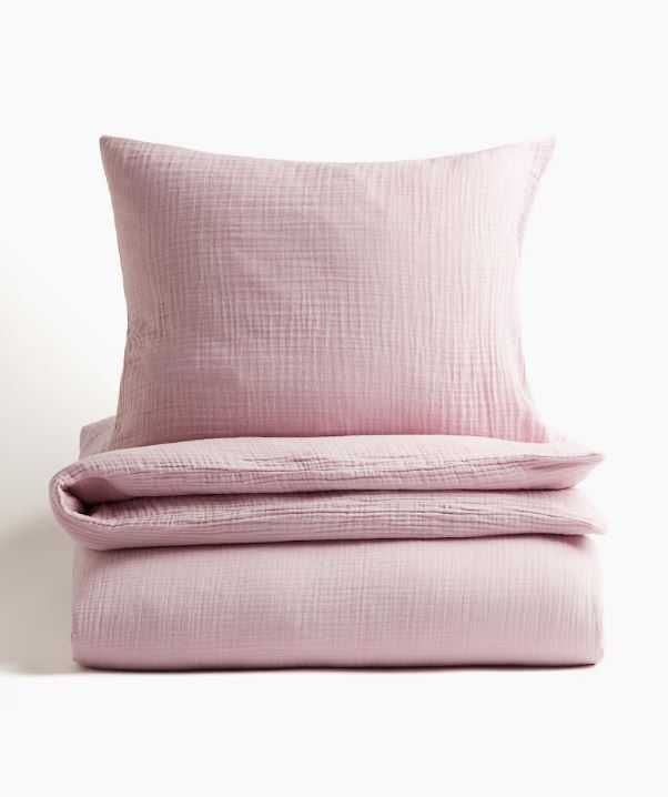 Komplet pościeli muślin H&M bawełna 100%