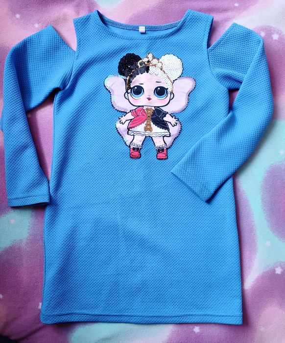 Сукня лол на дівчинку 116 см