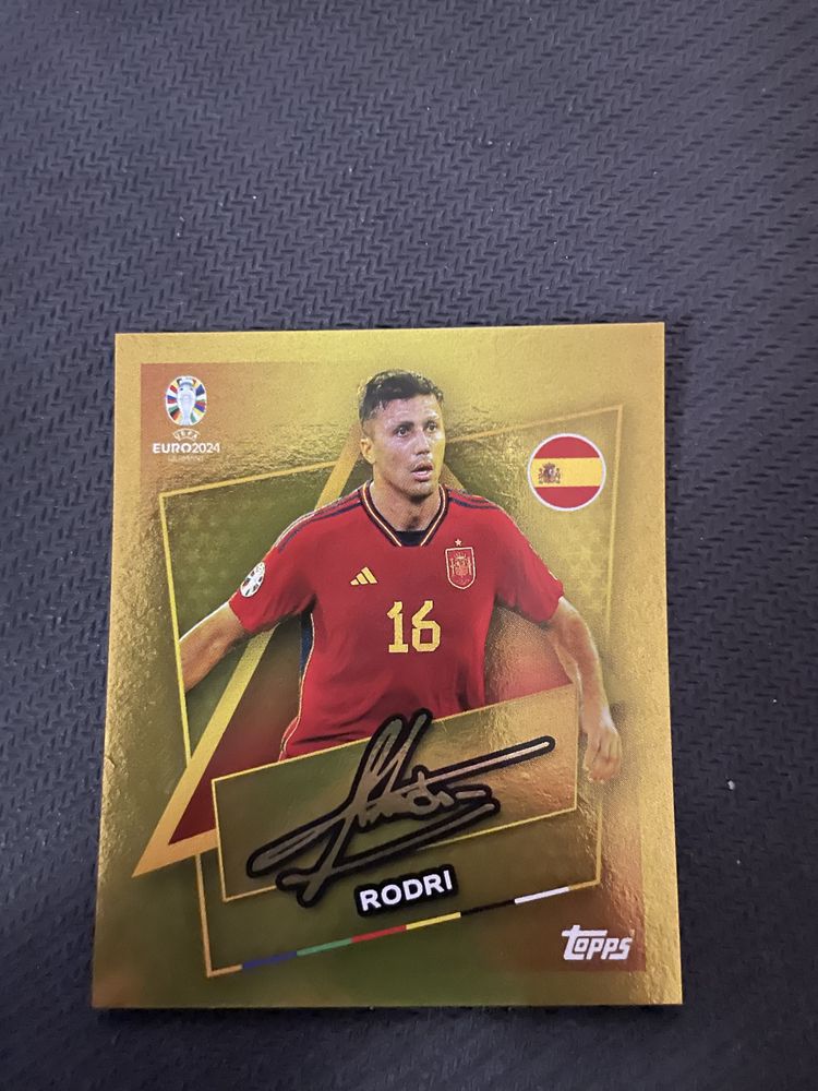 Topps Euro 2024 Gold Signature