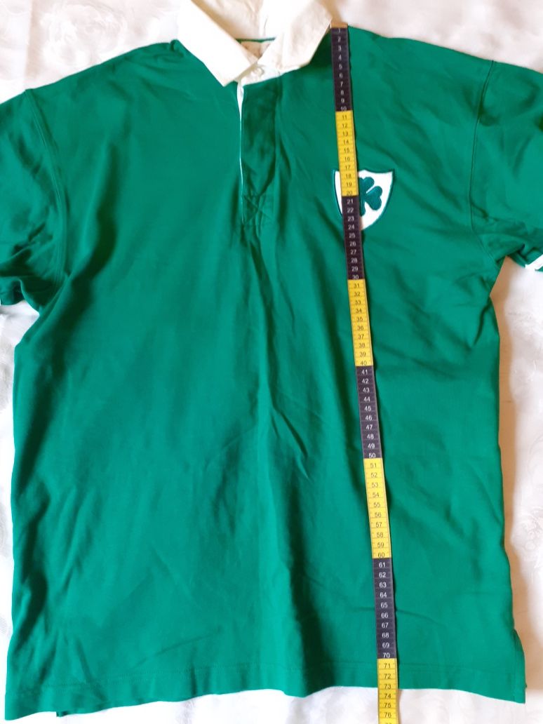 Koszulka polo rugby Irlandia.