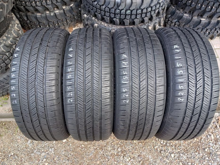 4x Opony Używane Całoroczne 225/55R17 Goodyear