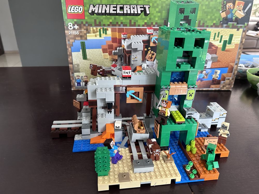 Lego Minecraft 21155 kopalnia Creeperów