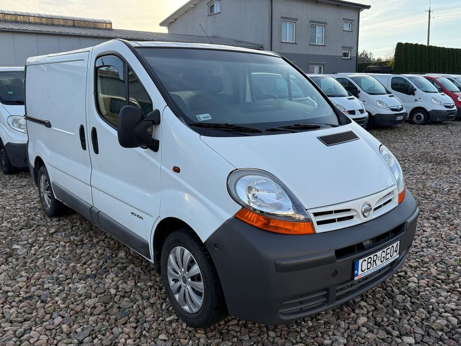 Nissan Primastar zarejestrowany jak Trafic  Jak vivaro