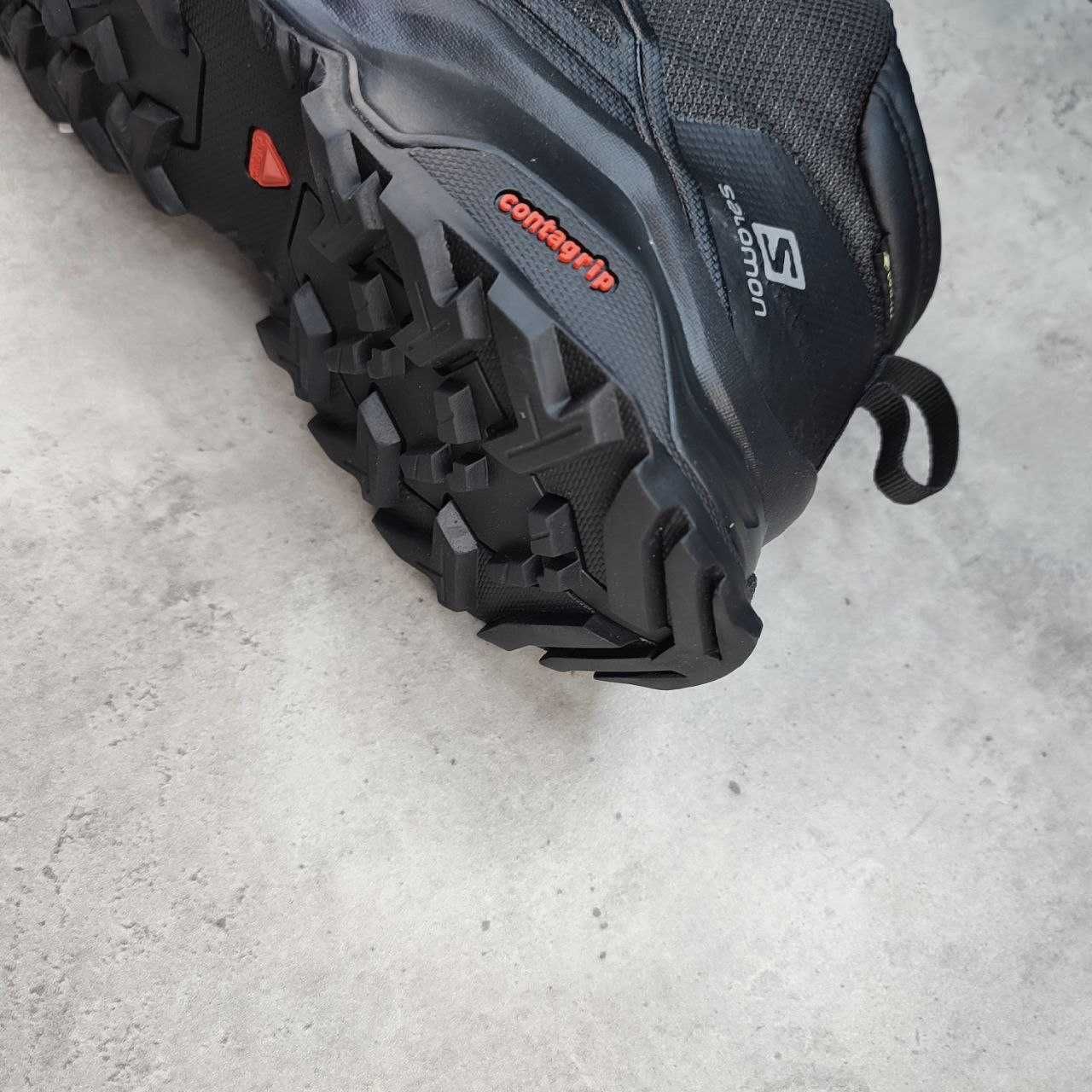 Original  Salomon X Raise Mid Gtx Black чоловічі черевики треккінг