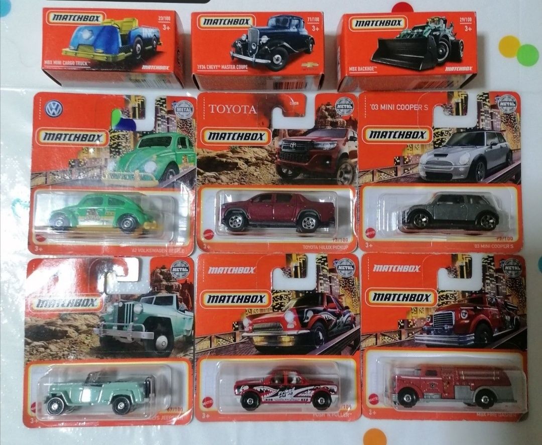 Hotwheels e matchbox