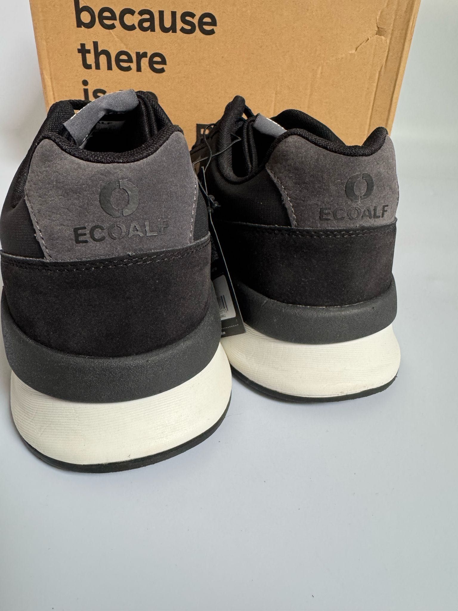 Nowe sneakersy męskie ECOALF PRINCEALF czarne 45