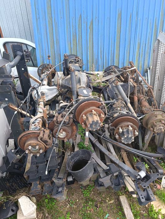 Tylny most dyfer master Movano pojedyncze koło