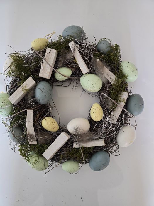 Wianek na drzwi Wielkanocny