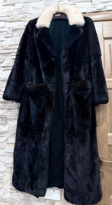 Норковая шуба, халат р48-50 Италия