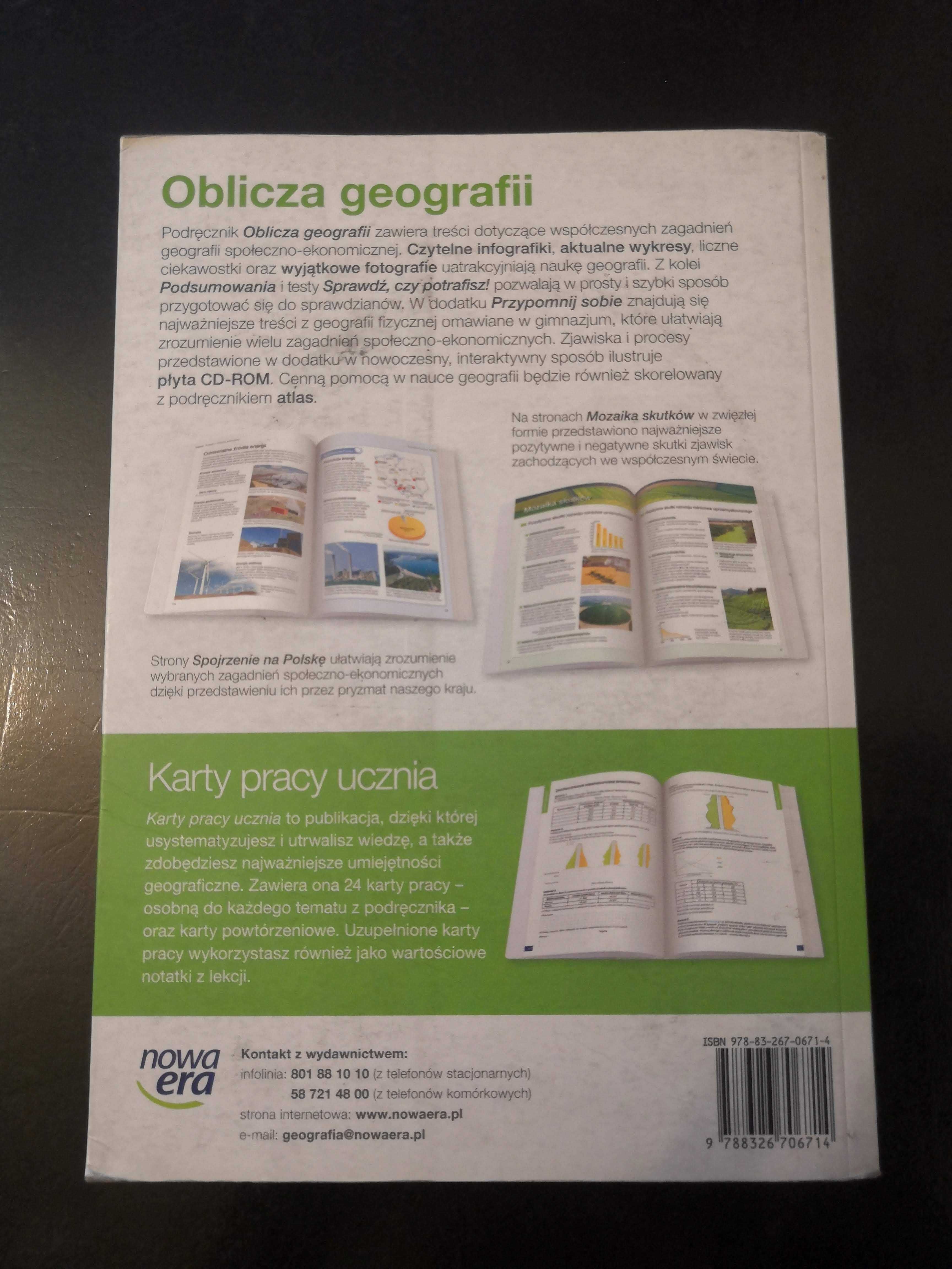 "Oblicza geografii" Podręcznik do liceum poz. podst. Nowa Era