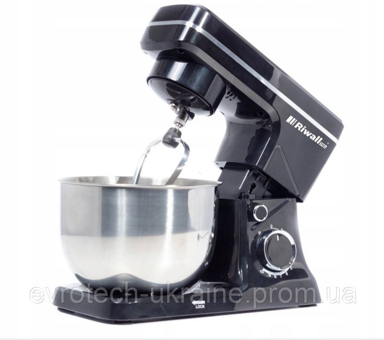 Планетарний міксер 5 літрів з підігрівом RIWALL-PRO 2500W Чехія