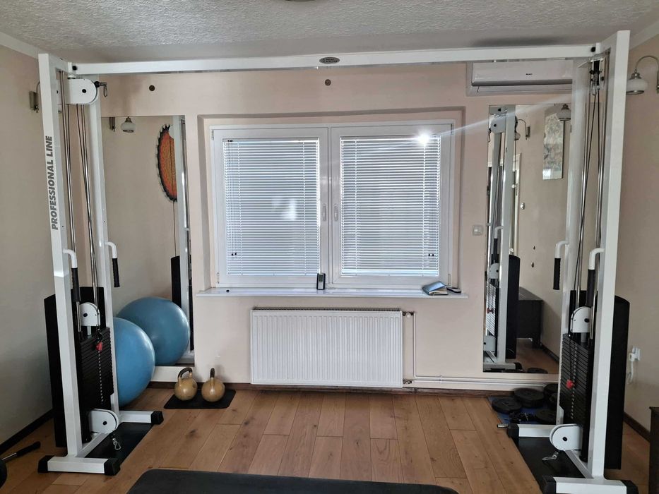 Wyciąg brama rama blokowa atlas suwnica do treningu siłowego fitness