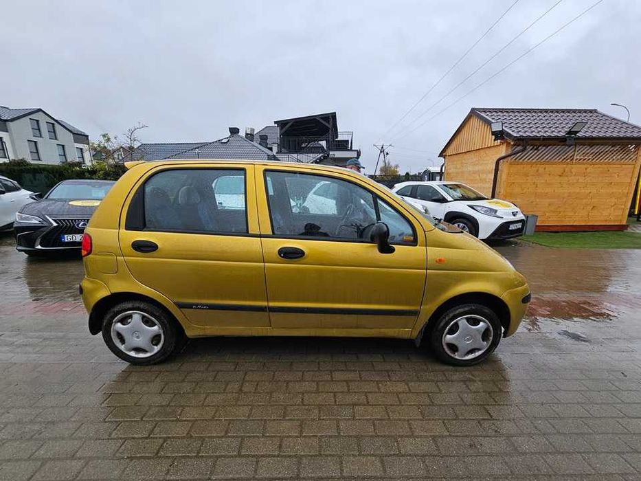 Daewoo Matiz 1999r/0,8 benzyna/opł aktualne/zdrowe blachy/49tys przebi