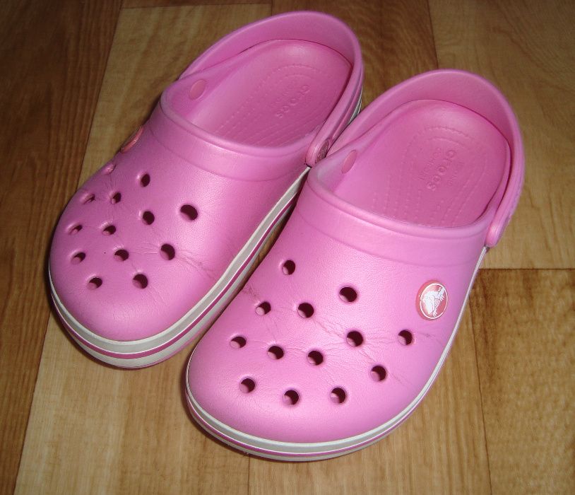 Crocs J1 32/33 party/pink Crocband Clog różowe dziewczęce