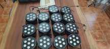 Pares Led flat 7x12w