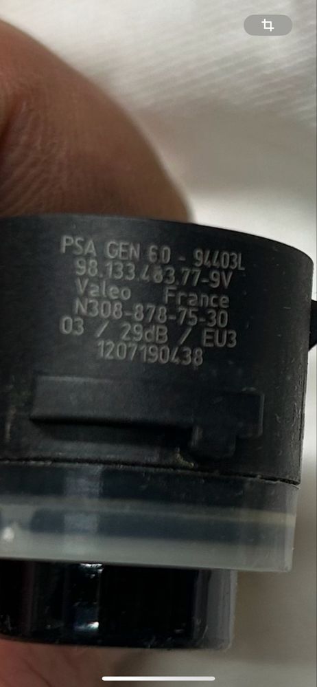 Sensor de estacionamento peugeot 208 II