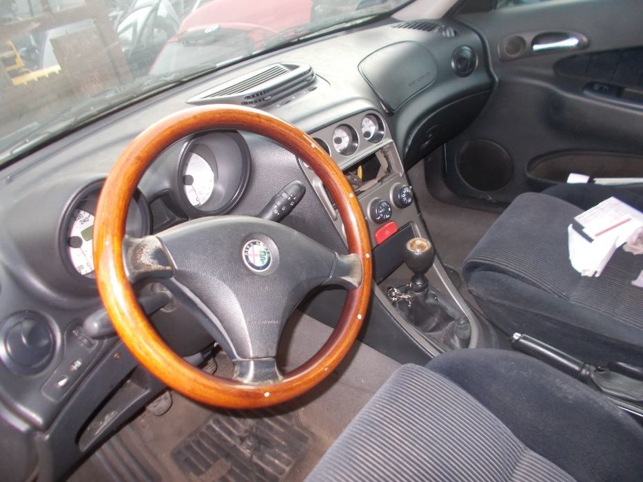 Alfa Romeo 156,diesel,1,9JTD,kombi,srebrny,na części,przed lift